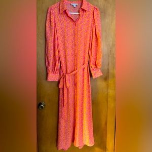 Floral Long Sleeve Robe Dress - ALEXIS FOR TARGET